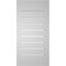 Ekena Millwork Vertical Surface Mount PVC Gable Vent: Functional, w/ 2"W x 2"P Brickmould Sill Frame, 14"W x 28"H GVPVE14X2803SF - alternate 3
